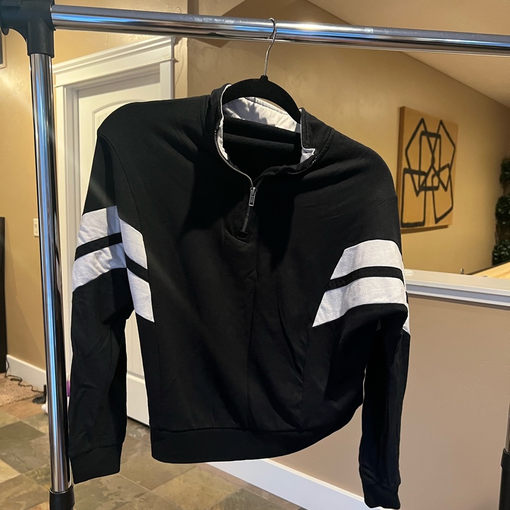 Quarter zip hoodie!